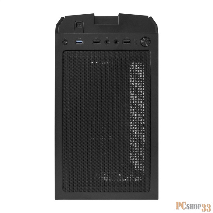 Корпус Miditower ExeGate EVO-5020-NPX600 (ATX, 600NPX 12см, с окном, 1*USB+1*USB3.0, HD аудио, 1 вент. 12см с RGB подсветкой)
