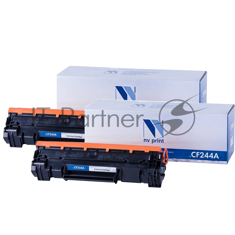 Картридж NVP совместимый NV-CF244A-SET2 для HP LaserJet Pro M28a/ M28w/ M15a/ M15w (1000k) (2 шт)