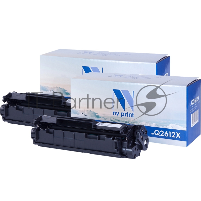 Картридж NVP совместимый NV-Q2612X-SET2 для HP LaserJet 1010/ 1012/ 1015/ 1018/ 1020/ 1022/ 3015/ 3020/ 3030/ 3050/ 3050Z/ 3052/ 3055/ M1005mfp (3000k) (2 шт)