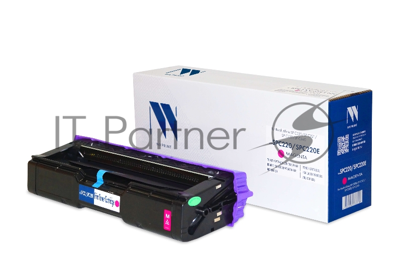 Картридж NVP совместимый NV-SPC220/SPC220E Magenta для Ricoh Aficio SP C220/SP C221/SP C222/SP C240 (406054) (2300k)