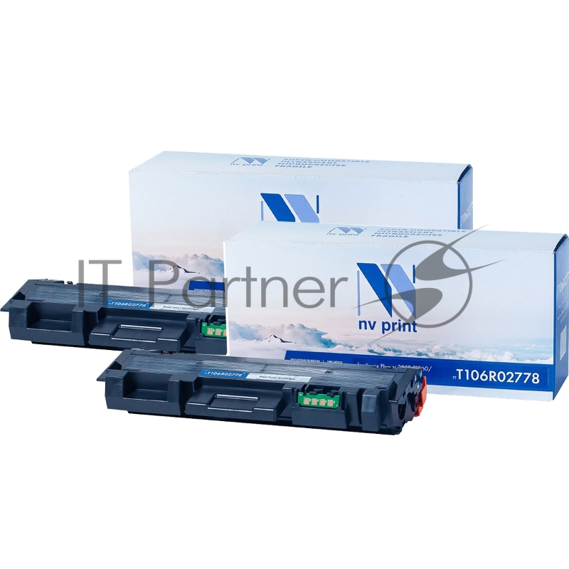 Картридж NVP совместимый NV-T106R02778-SET2 для Xerox Phaser 3052/3260/WorkCentre 3215/3225 (3000k) (2 шт)