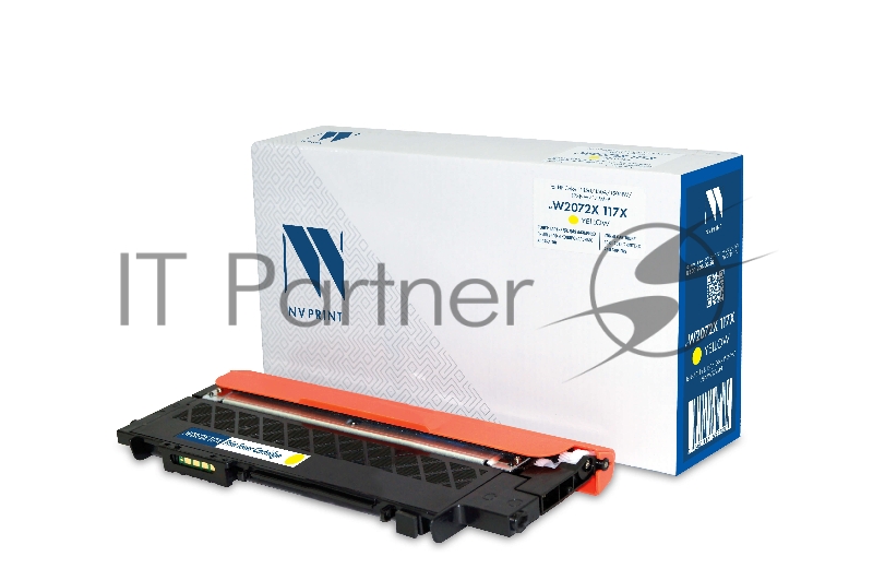 Картридж NVP совместимый NV-W2072X 117X Yellow для HP Color LJ 150/150A/150NW/178NW/179MFP (1300k)