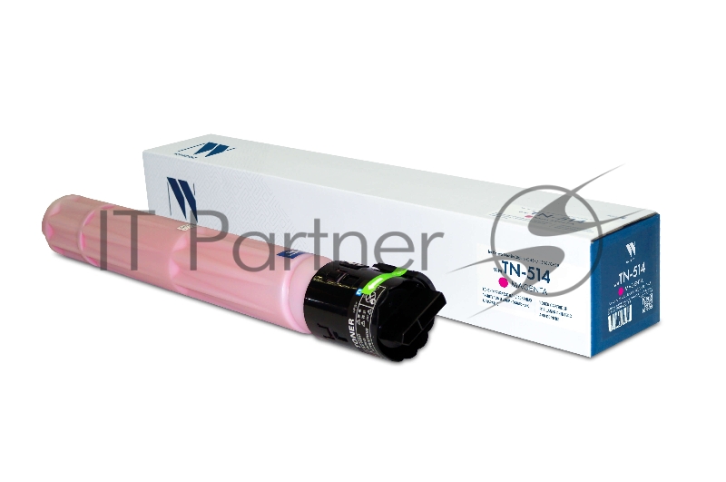 Тонер-картридж NVP совместимый NV-TN-514 Magenta для Konica Minolta Bizhub-C 458/С558/С658 (26000k) (A9E8350)