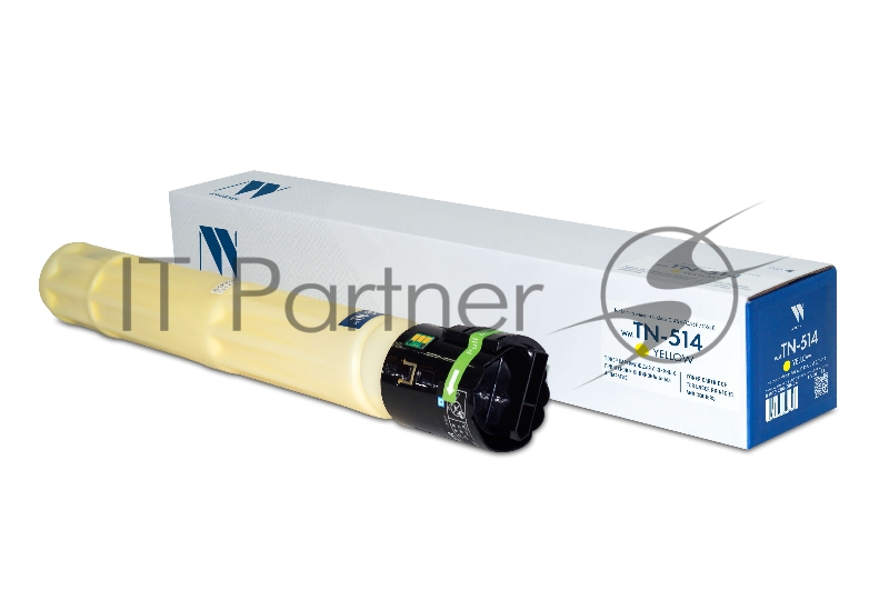 Тонер-картридж NVP совместимый NV-TN-514 Yellow для Konica Minolta Bizhub-C 458/С558/С658 (26000k) (A9E8250)