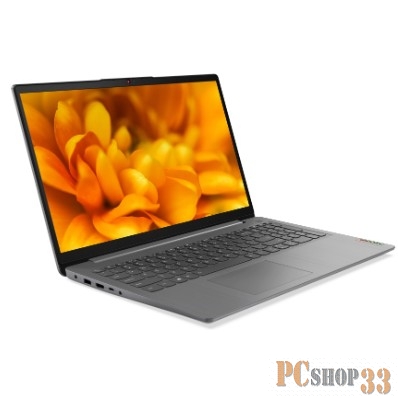 Ноутбук/ Lenovo IdeaPad 3 15ITL6 15.6(1920x1080)/Intel Core i3 1115G4(3Ghz)/8192Mb/256SSDGb/n UHD Graphics/Cam/BT/WiFi/38WHr/war 1y/1.65kg/grey/noOS + 65W, RU kbd