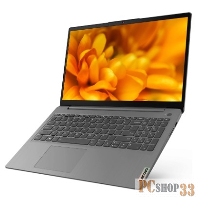 Ноутбук/ Lenovo IdeaPad 3 15ITL6 15.6(1920x1080 IPS)/Intel Core i3 1115G4(3Ghz)/8192Mb/256SSDGb/n UHD Graphics/Cam/BT/WiFi/38WHr/war 1y/1.65kg/grey/noOS + 65W, RU kbd