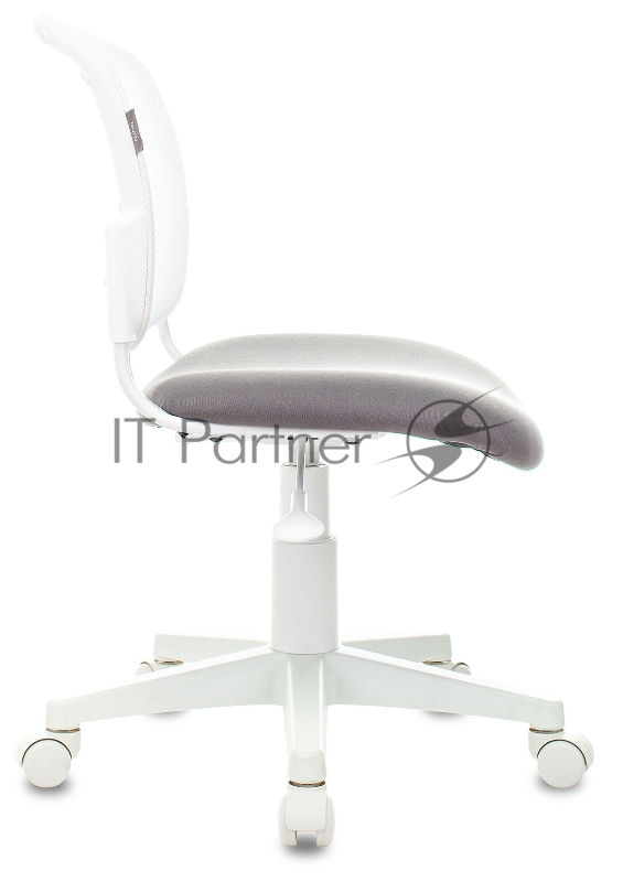 Кресло детское Бюрократ CH-W296NX белый TW-15 сиденье серый Neo Grey сетка/ткань крестов. пластик пластик белый