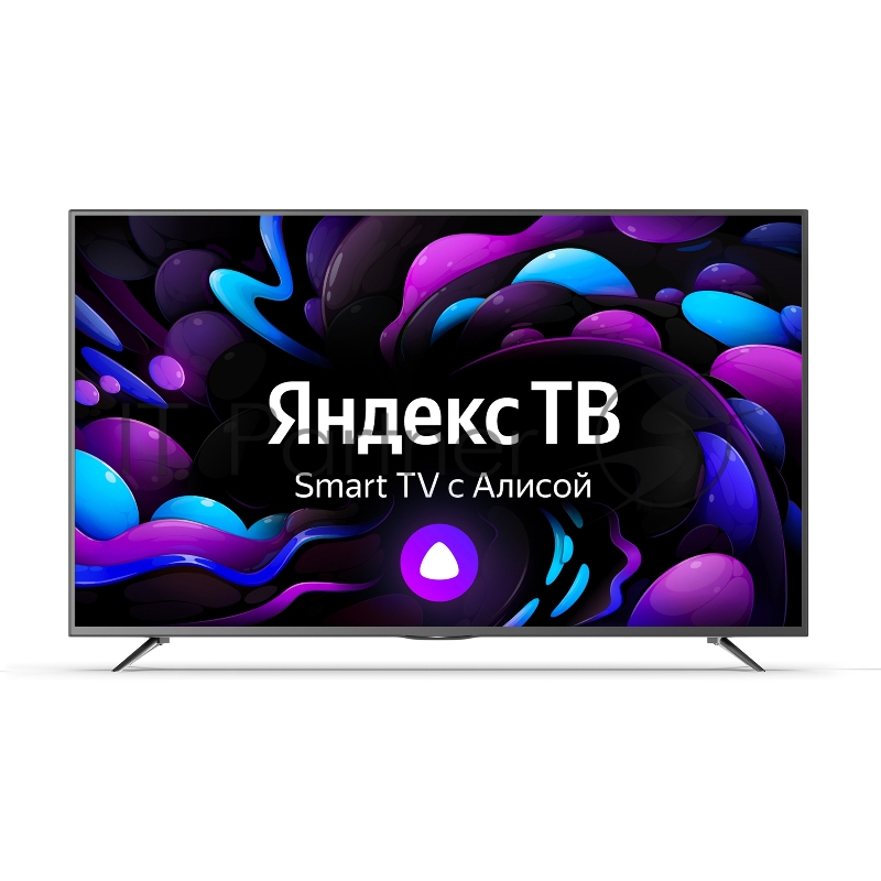 Телевизор Hiper U55YQ2200GR UHD {3840 x 2160 SMART/8Гб/DVB-S2/S/T2/DVB-T/DV тюнерUSB MKV 4K 60 fpsCI+, H.265 (HEVC)и Dolby Digital+Wi-Fi/Bluetooth/5.0 HDMI/USB/2 x 2.0}