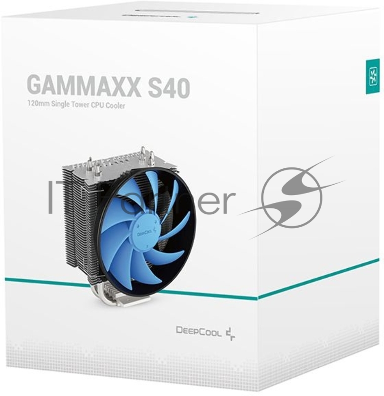 Устройство охлаждения(кулер) Deepcool GAMMAXX S40 Soc-AM4/1151/1200/1700 4-pin 18-26dB Al+Cu 130W 610gr Ret