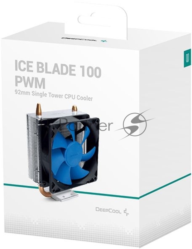 Устройство охлаждения(кулер) Deepcool ICE BLADE 100 PWM 1700 Soc-AM4/1151/1200/1700 4-pin 15-29dB Al+Cu 100W 309gr Ret