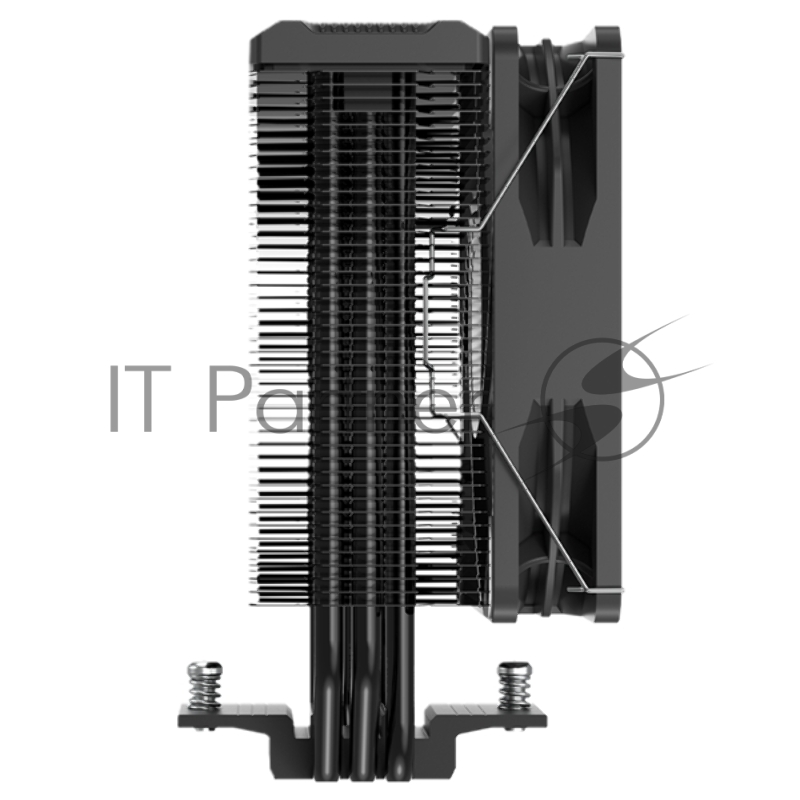 Кулер PCCooler Paladin EX300S S115X/1200/1700/AM4 (24 шт/кор, TDP 125W, 120mm PWM Dynamic Multi-Color LED, 3 тепловые трубки 6мм, 400-1800RPM, 28,6dBa)