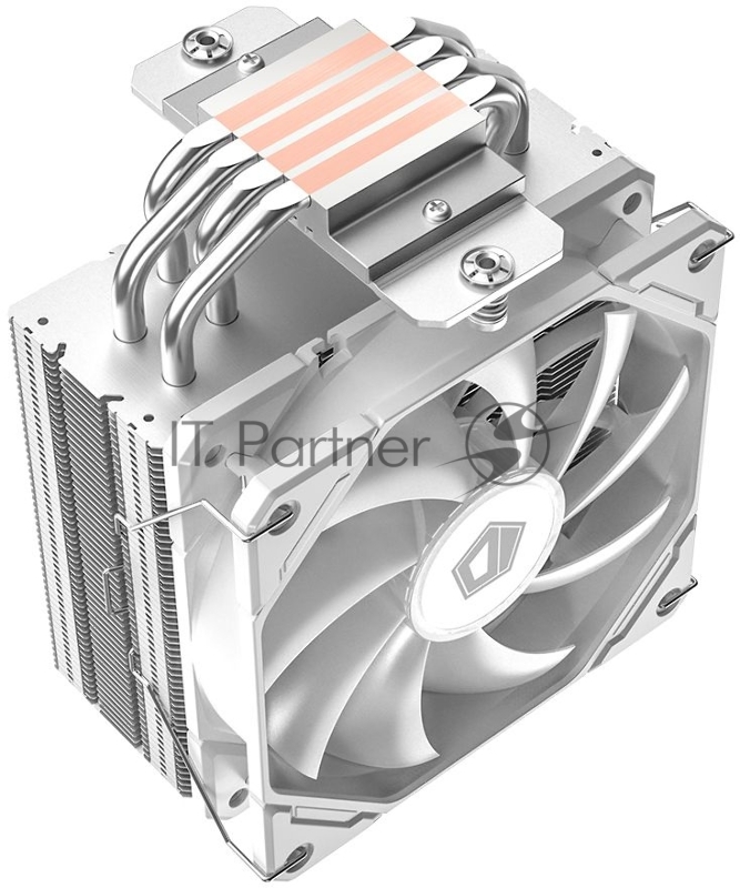 Кулер ID-COOLING SE-224-XTS ARGB WHITE LGA1700/1200/115X/AM5/AM4 (10шт/кор, TDP 220W, PWM, 4 тепл.трубки прямого контакта, ARGB FAN 120mm, белый) RET