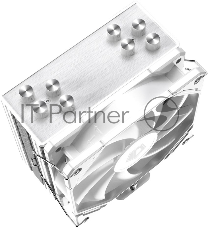 Кулер ID-COOLING SE-224-XTS WHITE LGA1700/1200/115X/AM5/AM4 (10шт/кор, TDP 220W, PWM, 4 тепл.трубки прямого контакта, White LED FAN 120mm, белый) RET