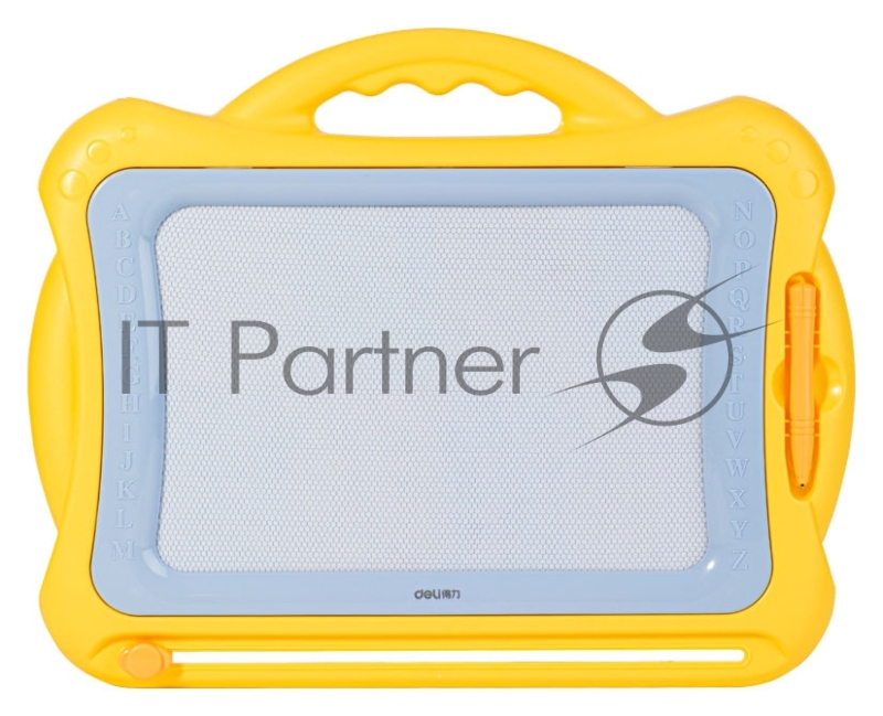 Доска магнитно-маркерная Deli 50303YELLOW магнитно-маркерная лак желтый 41.6х33.5см пластик рама