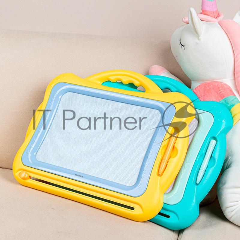 Доска магнитно-маркерная Deli 50303YELLOW магнитно-маркерная лак желтый 41.6х33.5см пластик рама