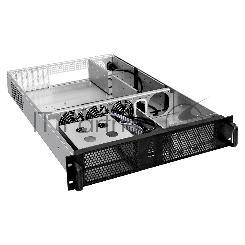 Серверный корпус ExeGate EX285368RUS Pro 2U650-08 <RM 19, высота 2U, глубина 650, без БП, 2*USB>