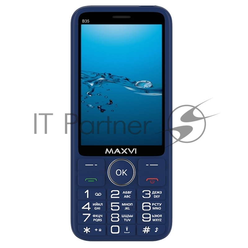 Мобильный телефон MAXVI B35 blue