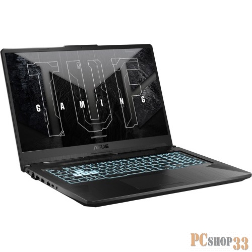Ноутбук 17.3 IPS FHD Asus FX706HM-HX146 black (Core i5 11400H/16Gb/512Gb SSD/3060 6Gb/no OS) (90NR0744-M001K0)