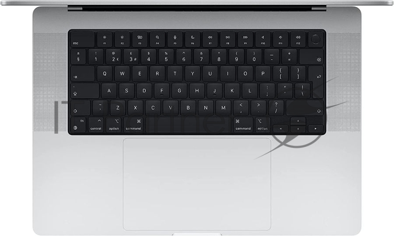 Ноутбук Apple MacBook Pro A2485 M1 Pro 10 core 16Gb SSD512Gb/16 core GPU 16.2 (3456x2234)/ENGKBD Mac OS silver WiFi BT Cam (Английская клавиатура)