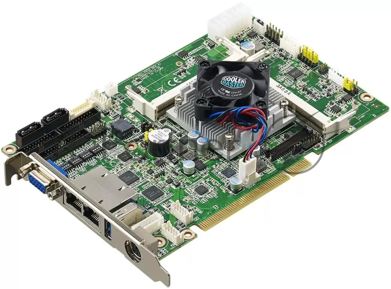 Материнская плата с процессором Advantech PCI-7032G2-00A2E, CPU Intel Celeron J1900, 2xDDR3L SO-DIMM, VGA/LVDS/DVI, 4xPCI 32bit/33MHz, 2xSATA/mSATA, 2xGbE LAN, 4xCOM, 7xUSB Advantech