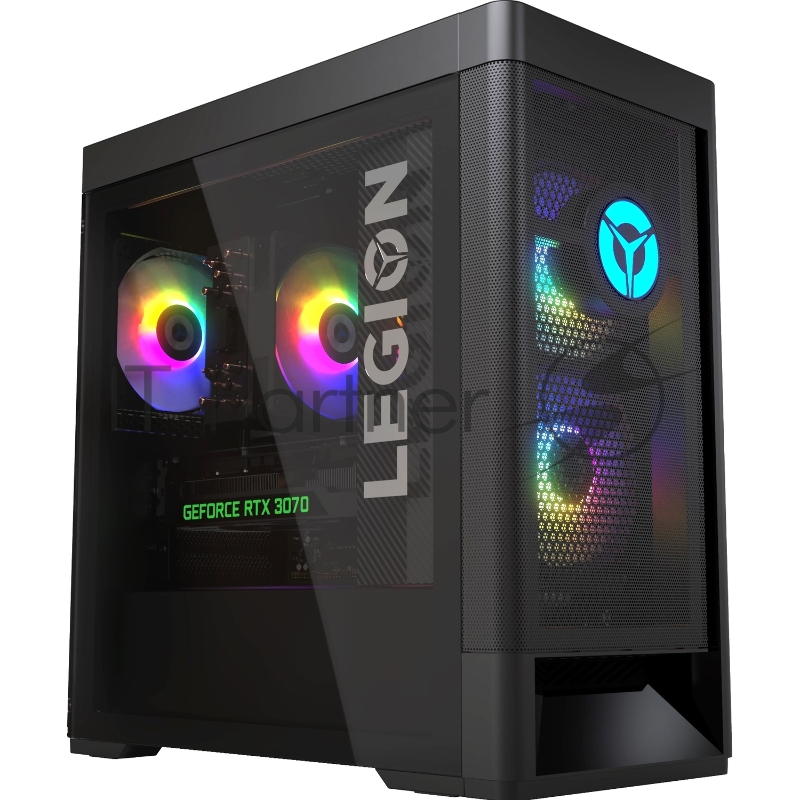 Персональный компьютер Lenovo Legion T5 26IOB6 Intel Core i7 11700F(2.5Ghz)/32768Mb/2000+10 GeForce RTX3070(8192Mb)/BT/WiFi/war 1y/14kg/black/noOS + 650W