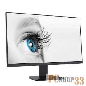 Монитор MSI PRO MP273 27 FHD (1920x1080 (матовый))/flat/IPS/75Hz/5ms/H 27(1920x1080 (матовый))/ (Ghz)/Mb/Gb/Ext:war 1y/black/