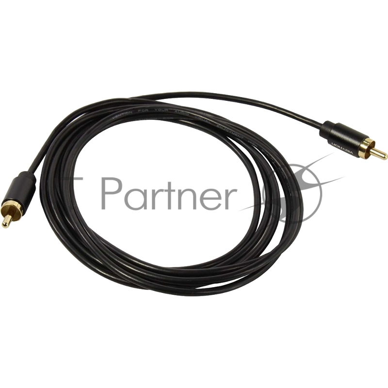 Кабель Vention аудио RCA M/RCA M - 2м Чёрный