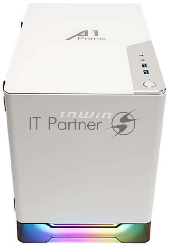 Корпус Inwin CF08B (A1 Prime) белый 750W miniITX 2x120mm 2xUSB3.0 audio