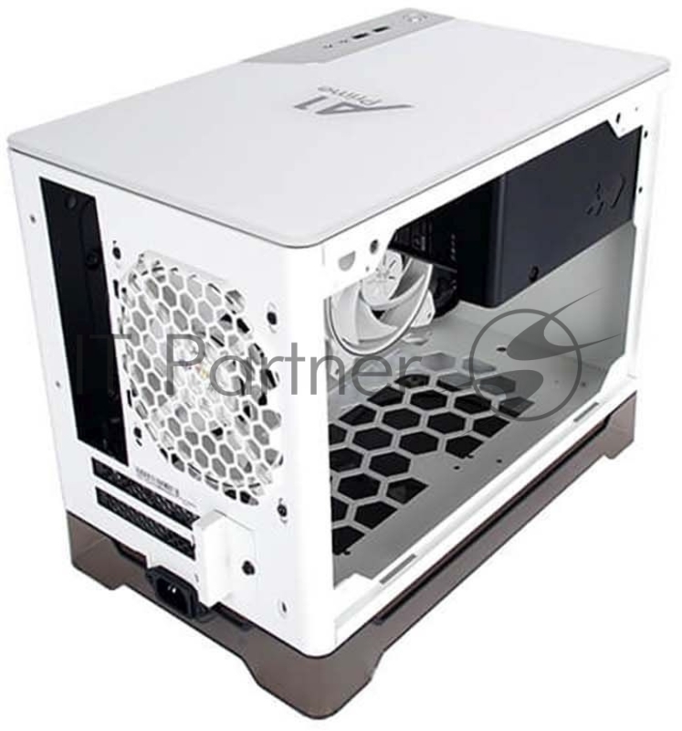 Корпус Inwin CF08B (A1 Prime) белый 750W miniITX 2x120mm 2xUSB3.0 audio