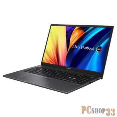 Ноутбук ASUS M3502QA-MA013W 70Вт/ч батарея 15.6(2880x1620 (матовый) OLED 120Hz)/AMD Ryzen5 5600H(3.3Ghz)/8192Mb/512PCISSD Radeon/Cam/BT/WiFi/1.8kg/Indie Black/W11