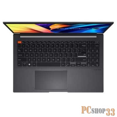 Ноутбук ASUS M3502QA-MA013W 70Вт/ч батарея 15.6(2880x1620 (матовый) OLED 120Hz)/AMD Ryzen5 5600H(3.3Ghz)/8192Mb/512PCISSD Radeon/Cam/BT/WiFi/1.8kg/Indie Black/W11