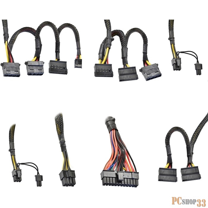 Блок питания 400W ExeGate 80 PLUS® 400PPH-LT (ATX, APFC, SC, КПД 82% (80 PLUS), 12cm fan, 24pin, (4+4)pin, PCIe, 5xSATA, 3xIDE, кабель 220V с защитой от выдергивания, black, Color Box)