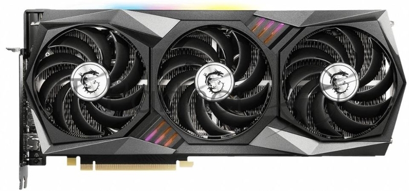 Видеокарта MSI PCI-E 4.0 RTX 3060 Ti GAMING TRIO PLUS 8G LHR NVIDIA GeForce RTX 3060Ti 8192Mb 256 GDDR6 1755/14000 HDMIx1 DPx3 HDCP Ret