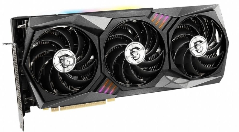 Видеокарта MSI PCI-E 4.0 RTX 3060 Ti GAMING TRIO PLUS 8G LHR NVIDIA GeForce RTX 3060Ti 8192Mb 256 GDDR6 1755/14000 HDMIx1 DPx3 HDCP Ret
