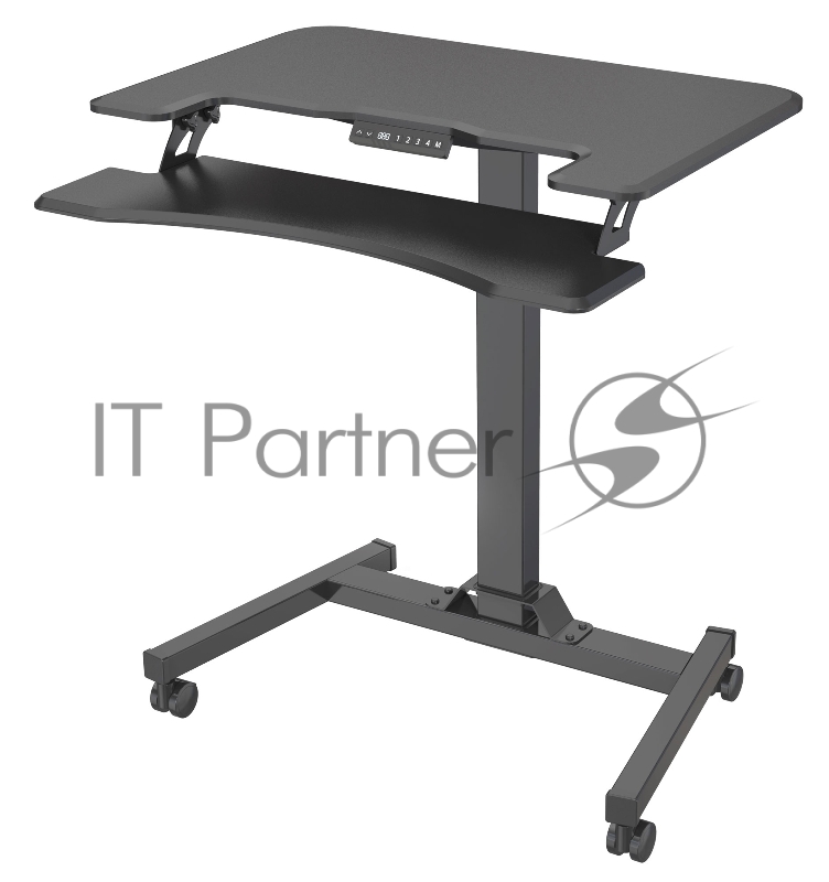 Стол для ноутбука Cactus VM-FDE103 столешница МДФ черный 91.5x56x123см (CS-FDE103BBK)