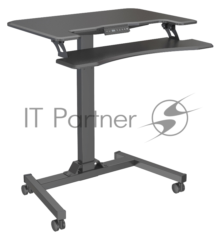 Стол для ноутбука Cactus VM-FDE103 столешница МДФ черный 91.5x56x123см (CS-FDE103BBK)