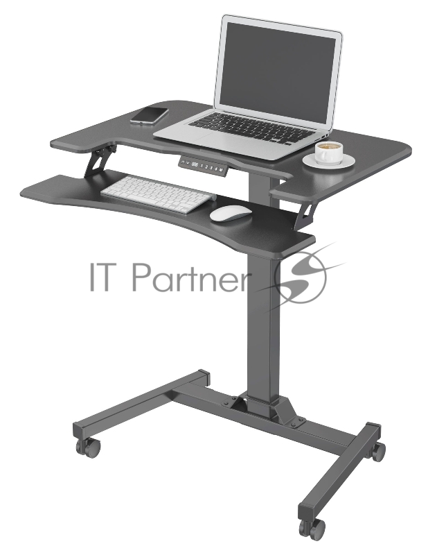 Стол для ноутбука Cactus VM-FDE103 столешница МДФ черный 91.5x56x123см (CS-FDE103BBK)