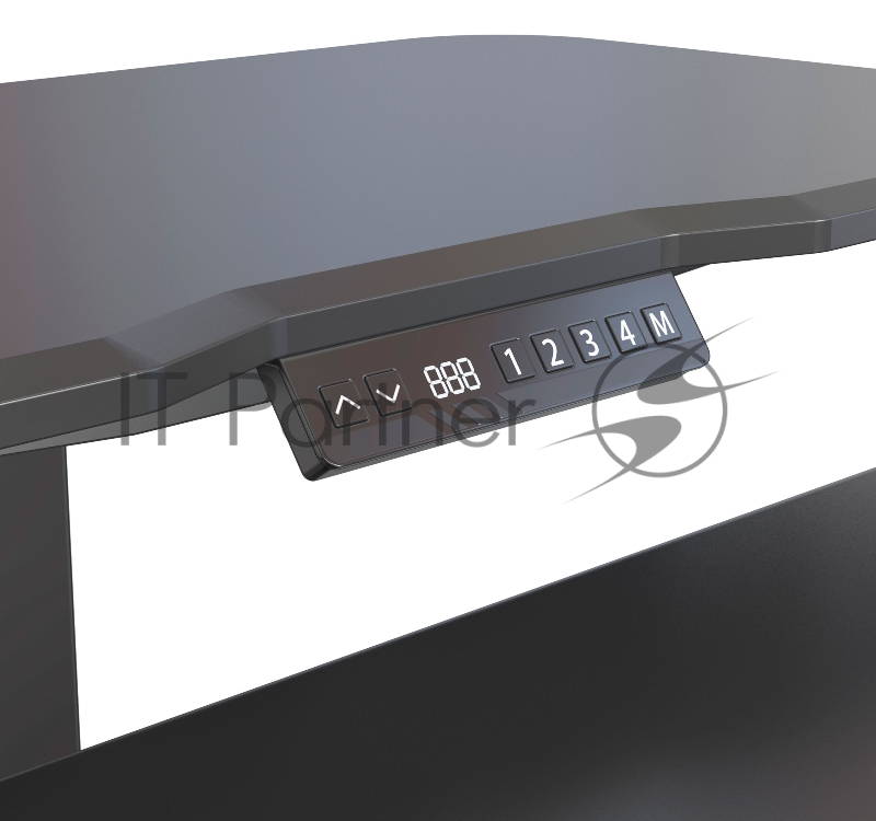 Стол для ноутбука Cactus VM-FDE103 столешница МДФ черный 91.5x56x123см (CS-FDE103BBK)