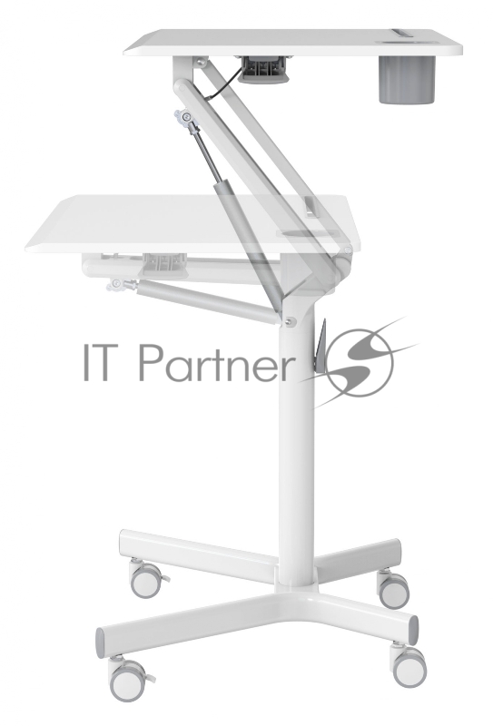 Стол для ноутбука Cactus VM-FDS101B столешница МДФ белый 70x52x107см (CS-FDS101WWT)