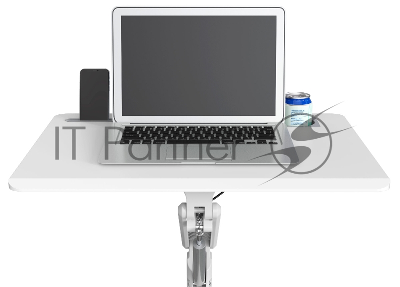 Стол для ноутбука Cactus VM-FDS101B столешница МДФ белый 70x52x107см (CS-FDS101WWT)