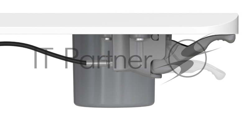 Стол для ноутбука Cactus VM-FDS101B столешница МДФ белый 70x52x107см (CS-FDS101WWT)