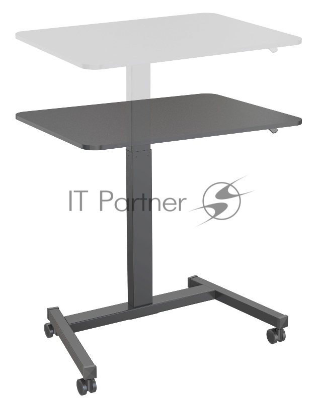 Стол для ноутбука Cactus VM-FDS102 столешница МДФ черный 80x60x121см (CS-FDS102BBK)