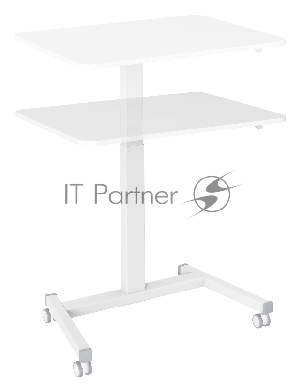 Стол для ноутбука Cactus VM-FDS102 столешница МДФ белый 80x60x122см (CS-FDS102WWT)