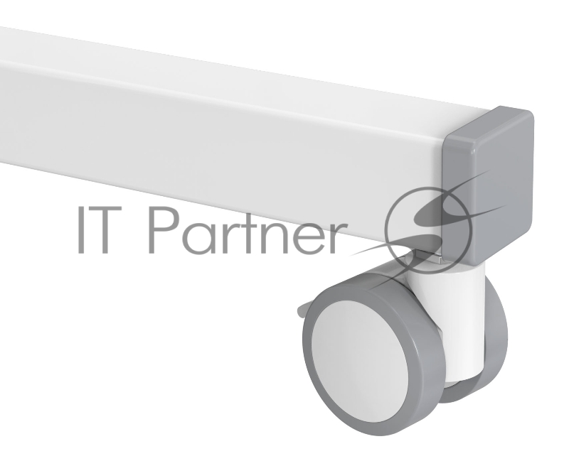 Стол для ноутбука Cactus VM-FDS102 столешница МДФ белый 80x60x122см (CS-FDS102WWT)