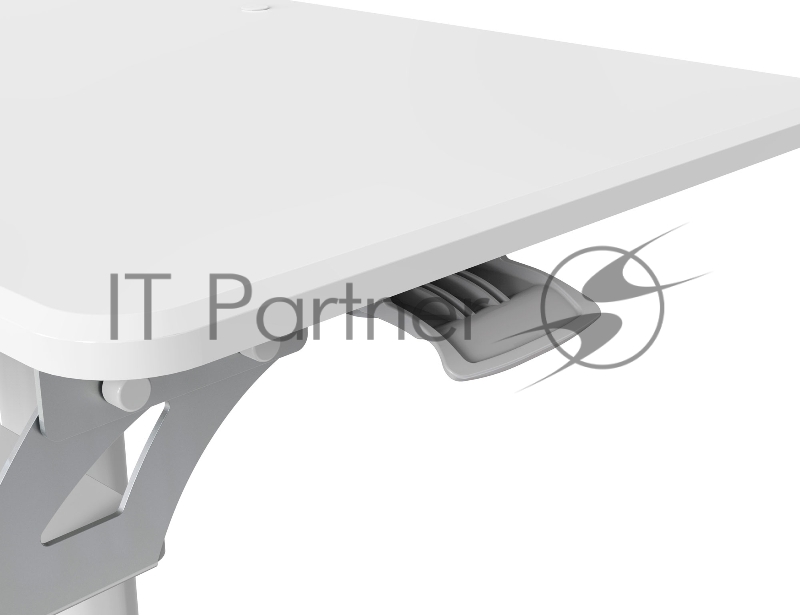 Стол для ноутбука Cactus VM-FDS108 столешница МДФ белый 71x39.2x110см (CS-FDS108WWT)