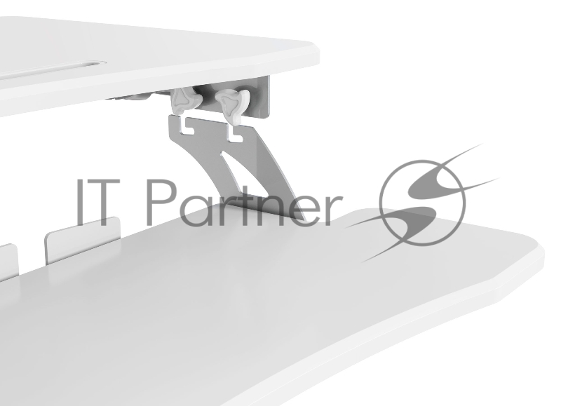 Стол для ноутбука Cactus VM-FDS108 столешница МДФ белый 71x39.2x110см (CS-FDS108WWT)