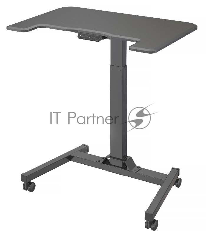 Стол для ноутбука Cactus VM-FDE101 столешница МДФ черный 80x60x123см (CS-FDE101BBK)