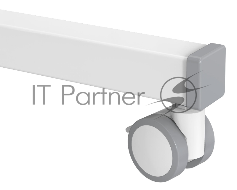 Стол для ноутбука Cactus VM-FDE101 столешница МДФ белый 80x60x123см (CS-FDE101WWT)