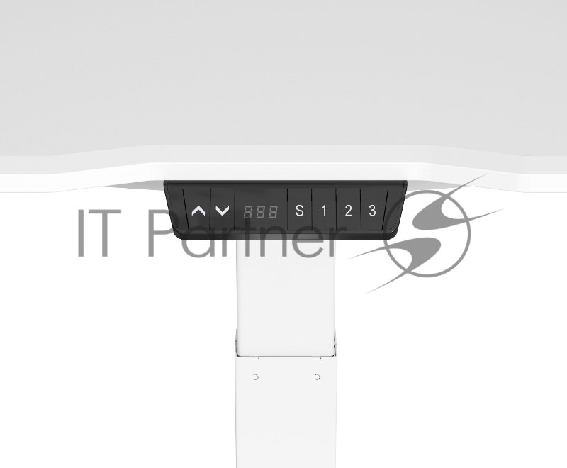 Стол для ноутбука Cactus VM-FDE101 столешница МДФ белый 80x60x123см (CS-FDE101WWT)