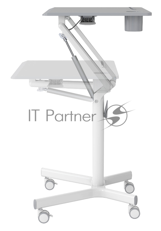 Стол для ноутбука Cactus VM-FDS101B столешница МДФ серый 70x52x106см (CS-FDS101WGY)